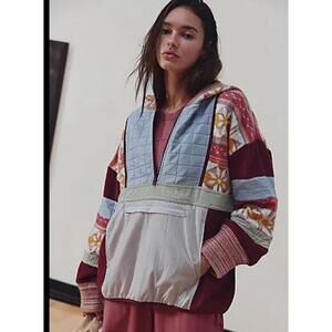 Free People FP Movement To the Peak Quarter Zip Outdooor Bohemian Sz Small